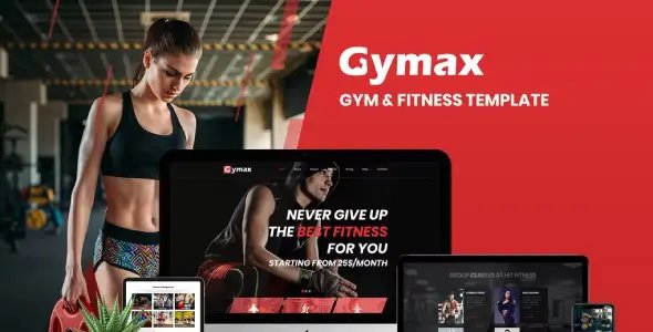 Gymax – Gym & Fitness Elementor Template Kit
