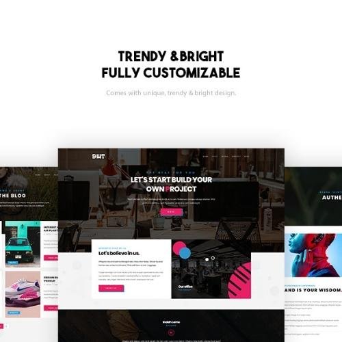 Derwati - Trendy & Creative Portfolio Theme