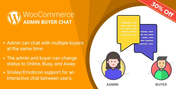 WordPress WooCommerce Admin Buyer Chat Plugin